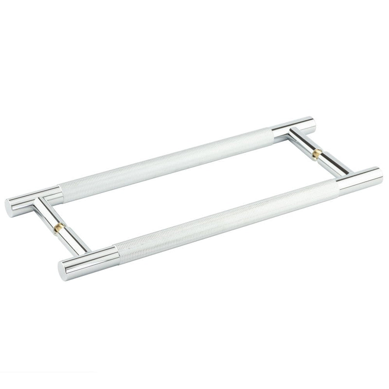 Bari Pull Handles 300mm Polished Chrome Back to Back - JV1800PCB2B - Choice Handles