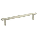 Bari Pull Handles 300mm Satin Nickel Bolt Through - JV1800SN - Choice Handles
