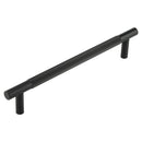 Venice Linear Knurled 300x19mm Black Pull Handle - JV1803MB - Choice Handles
