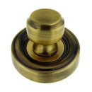 Frelan - Parisian Bathroom Turn & Release - Antique Bronze - JV2652AB - Choice Handles