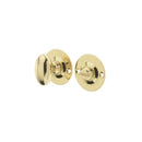 Frelan - Oval Bathroom Turn and Release Mechanism - Polished Brass - JV2670PB - Choice Handles