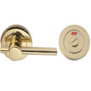 Frelan - Easy Bathroom Turn & Release With Indicator 50mm x 10mm - Polished Brass - JV2888PB - Choice Handles