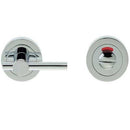 Frelan - Easy Bathroom Turn & Release With Indicator 50mm x 10mm - Polished Chrome - JV2888PC - Choice Handles