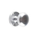 Frelan - Mushroom Mortice Door Knob  - Satin Chrome - JV35SC - Choice Handles