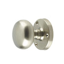 Frelan - Mushroom Mortice Door Knob  - Satin Nickel - JV35SN - Choice Handles