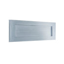 Frelan - Letterplate 355mm x 115mm - Satin Chrome  - JV36CSC - Choice Handles