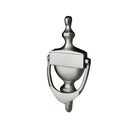 Frelan - Urn Door Knocker, 150mm Diameter - Satin Chrome - JV38SSC - Choice Handles
