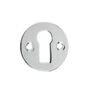 Frelan - Standard Profile Round Keyhole Escutcheon - Polished Chrome - JV41PC - Choice Handles