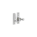 Frelan - Lockable Quadrant Sash Window Fastener - Satin Chrome - JV4200LSC - Choice Handles