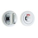 Frelan - Bathroom Turn & Release With Indicator 50mm x 10mm - Polished Chrome - JV421PC - Choice Handles