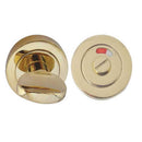 Frelan - Bathroom Turn & Release With Indicator 50mm x 10mm -  PVD Stainless Brass - JV421PVD - Choice Handles