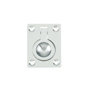 Frelan Polished Chrome Flush Ring Pull 38mm 50mm Fixings