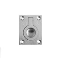Frelan - Flush Ring Pull 38mm x 50mm - Satin Chrome - JV424ASC - Choice Handles