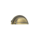 Jedo 76mm Drawer Pulls Antique Brass - JV427AB - Choice Handles