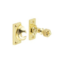 Frelan - Heavy Brighton Sash Window Fastener - Polished Brass - JV4288PB - Choice Handles