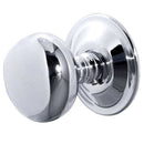 Frelan - Mushroom Mortice Door Knob  - Polished Chrome - JV46PC - Choice Handles