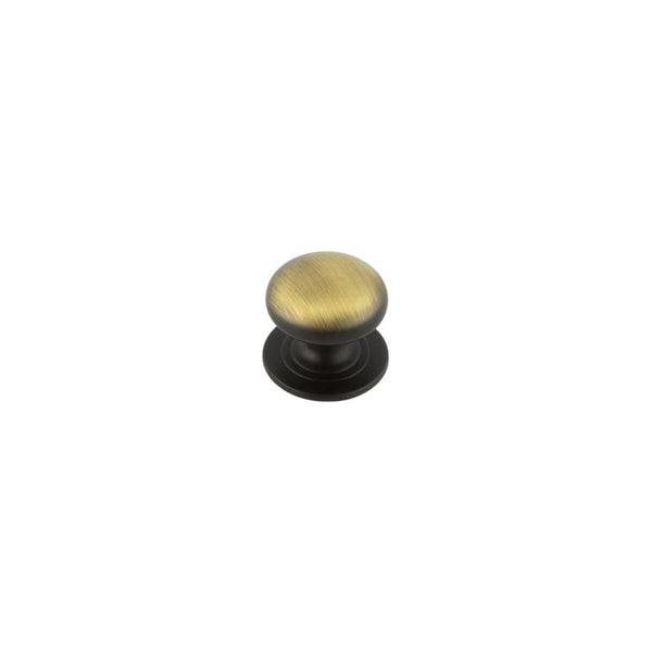 Jedo Traditional Cupboard Knobs 32mm Antique Brass - JV47BAB - Choice Handles