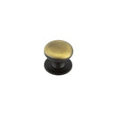 Jedo Traditional Cupboard Knobs 42mm Antique Brass - JV47DAB - Choice Handles