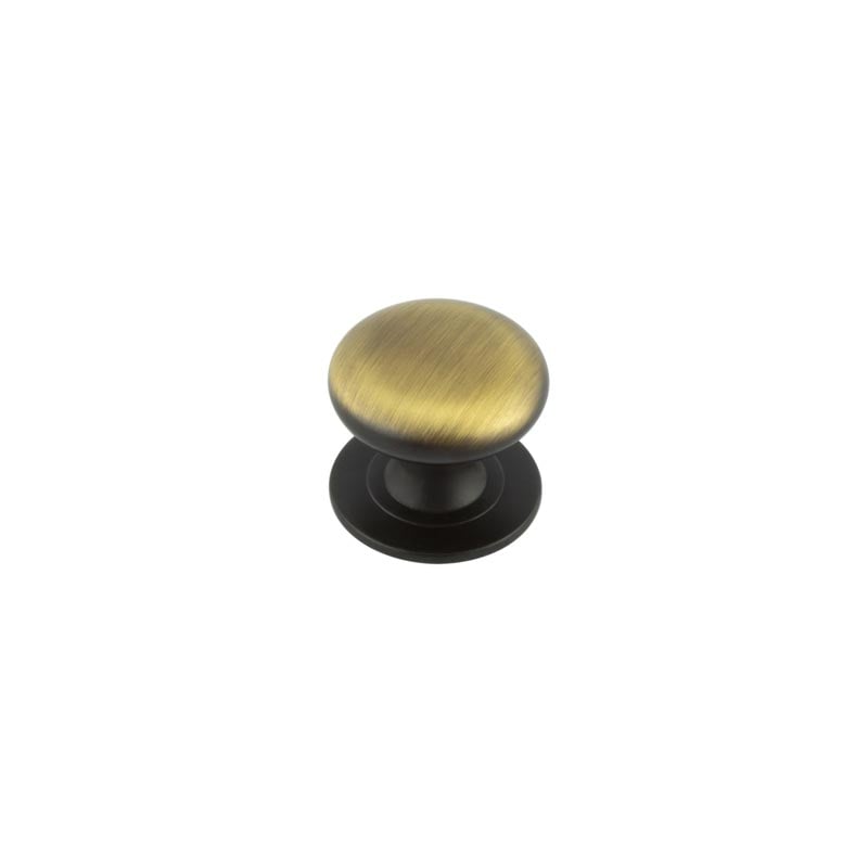 Jedo Traditional Cupboard Knobs 42mm Antique Brass - JV47DAB - Choice Handles