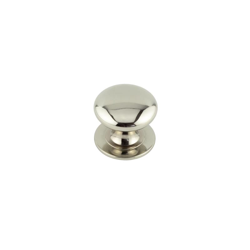 Jedo Traditional Cupboard Knobs 42mm Polished Nickel - JV47DPN - Choice Handles