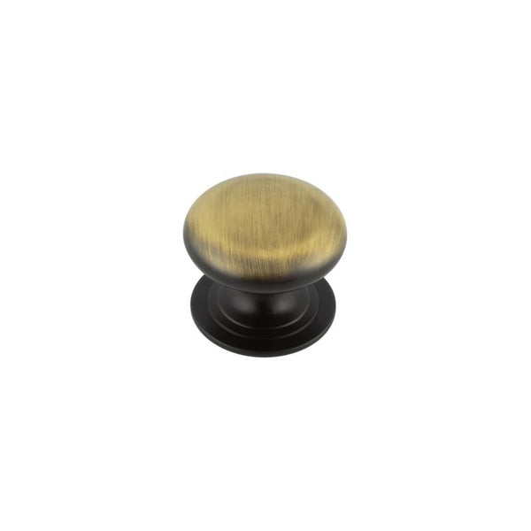 Jedo Traditional Cupboard Knobs 50mm Antique Brass - JV47EAB - Choice Handles