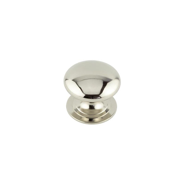 Jedo Traditional Cupboard Knobs 50mm Polished Nickel - JV47EPN - Choice Handles