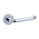 Frelan - Thame Door Handles On Round Rose  - Polished Chrome - JV502PC - Choice Handles
