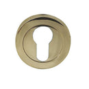 Frelan - Euro Profile Escutcheons - PVD Stainless Brass - JV503EPVD - Choice Handles