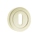 Frelan - Standard Profile Keyhole Escutcheon - PVD Brass - JV503PVD - Choice Handles