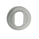 Frelan - Oval Profile Escutcheon - Satin Chrome - JV503USC - Choice Handles