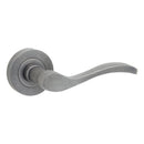 Jedo - Turin Door Handle on Rose Rustic - JV550RUS - Choice Handles