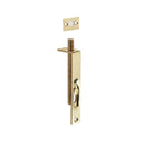 Frelan Lever Slide Flush Bolt 102mm x 16mm - Polished Brass - JV5640APB - Choice Handles