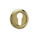 Frelan - Parisian Euro Profile Escutcheon - Polished Brass - JV604EPB - Choice Handles