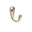 Frelan - Robe Hook 44mm x 36mm - Antique Brass - JV61AB - Choice Handles
