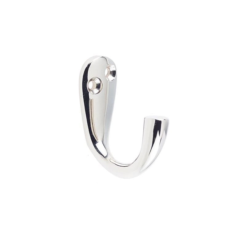 Jedo Single Robe Hooks 44mm Antique Brass - JV61PN - Choice Handles