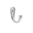 Frelan - Robe Hook 44mm x 36mm - Satin Nickel - JV61SN - Choice Handles