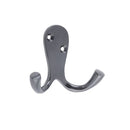 Frelan - Double Robe Hook 53mm x 27mm - Dark Bronze - JV62DB - Choice Handles