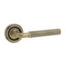 Burlington - Elise Door Handle  - Antique Brass - JV650AB - Choice Handles