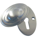 Frelan - Standard Profile Covered Keyhole Escutcheon 56mm x 32mm - Satin Nickel - JV76SN - Choice Handles