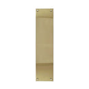 Jedo - Plain Fingerplates 350x75mm - Polished Brass - JV78PB - Choice Handles