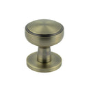 Jedo - Classic Mortice Door Knob - Antique Brass - JV801AB - Choice Handles