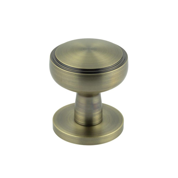 Jedo - Classic Mortice Door Knob - Antique Brass - JV801AB