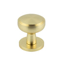 Jedo - Classic Mortice Door Knob - Satin Brass - JV801SB - Choice Handles