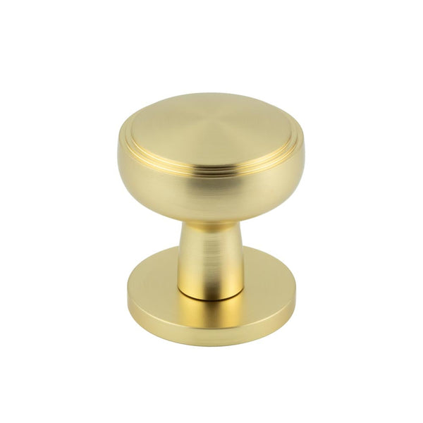 Jedo - Classic Mortice Door Knob - Satin Brass - JV801SB