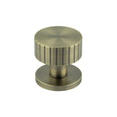 Jedo - Cog Mortice Door Knob - Antique Brass - JV803AB - Choice Handles