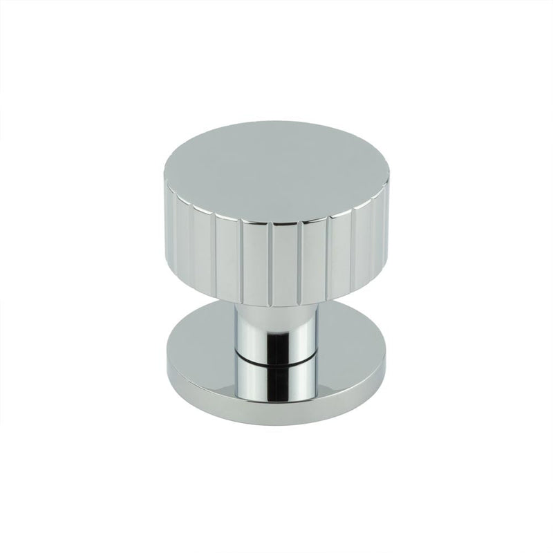 Jedo - Cog Mortice Door Knob - Polished Chrome - JV803PC