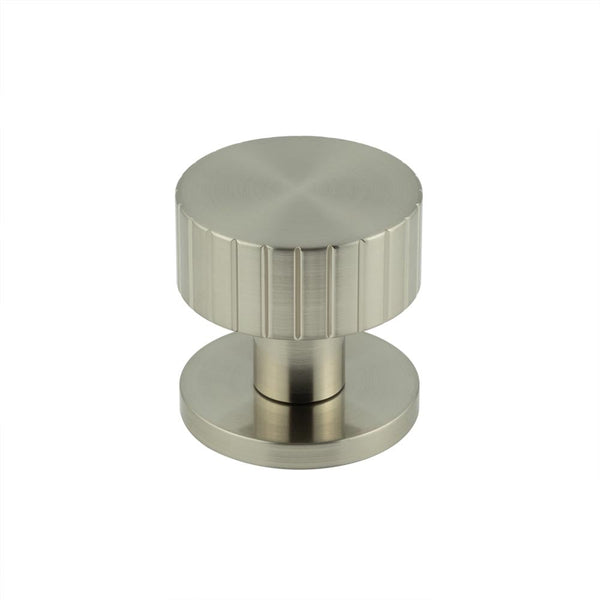 Jedo - Cog Mortice Door Knob - Satin Nickel - JV803SN