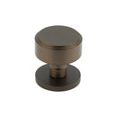 Step Dark Bronze Door Knob - JV804DB - Choice Handles