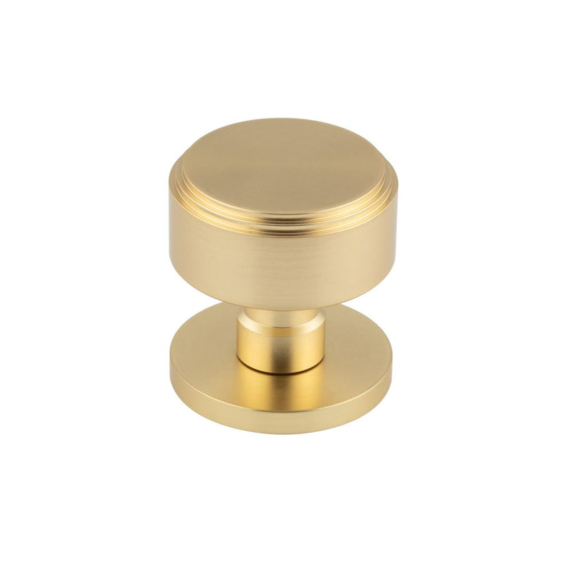 Jedo - Step Mortice Door Knob - Satin Brass - JV804SB