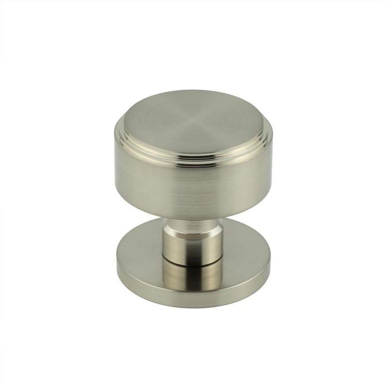 Jedo - Step Mortice Door Knob - Satin Nickel - JV804SN
